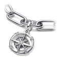 Pandora ME Compass Medallion Joia Conta Pendente Pulseira Mulher 792693C01 Pandora ME Compass Medallion Joia Conta Pendente Pulseira Mulher 792693C01