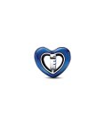 Pandora Blue Spinnable Heart Joia Conta Mulher 792750C01