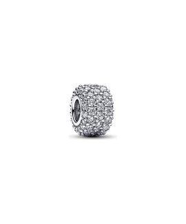 Pandora Sparkling Pavé Triple-Row Joia Conta Mulher 792820C01