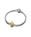 Pandora Shooting Star Grooved Murano Glass Joia Conta Mulher 792982C01 Pandora Shooting Star Grooved Murano Glass Joia Conta Mulher 792982C01