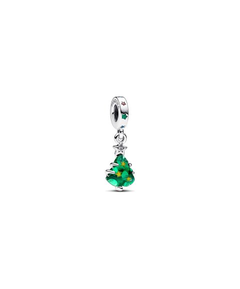 Pandora Sparkling Christmas Tree Joia Conta Pendente Pulseira Mulher 792983C01
