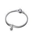 Pandora Movable Teddy Bear Joia Conta Pendente Pulseira Mulher 792986C01