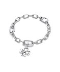 Pandora ME Heart Four-Leaf Clover Medallion Joia Conta Pendente Pulseira Mulher 793034C01