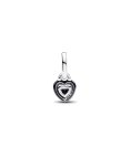 Pandora ME Black Chakra Heart Mini Joia Conta Pendente Pulseira Mulher 793042C01 Pandora ME Black Chakra Heart Mini Joia Conta Pendente Pulseira Mulher 793042C01