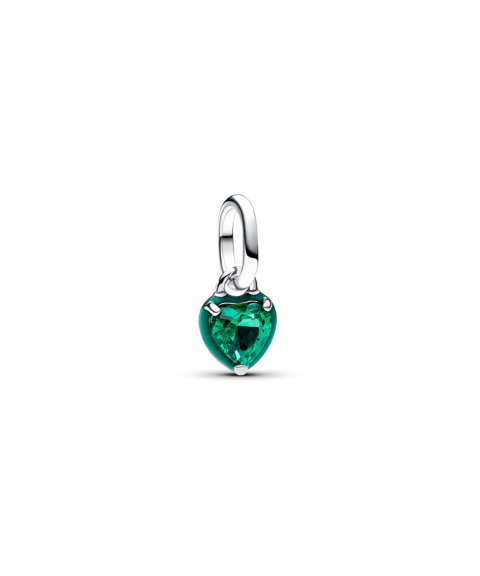 Pandora ME Green Chakra Heart Mini Joia Conta Pendente Pulseira Mulher 793042C03
