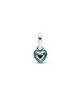 Pandora ME Green Chakra Heart Mini Joia Conta Pendente Pulseira Mulher 793042C03