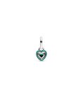 Pandora ME Green Chakra Heart Mini Joia Conta Pendente Pulseira Mulher 793042C03