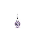 Pandora ME Purple Chakra Heart Mini Joia Conta Pendente Pulseira Mulher 793042C04 Pandora ME Purple Chakra Heart Mini Joia Conta Pendente Pulseira Mulher 793042C04