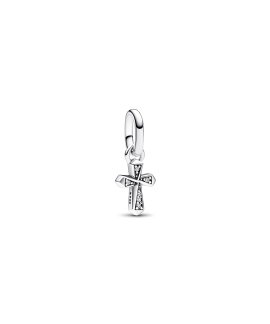 Pandora ME Sparkling Cross Mini Joia Conta Pendente Pulseira Mulher 793044C01