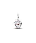 Pandora Birthstone January Eternity Circle Joia Conta Pendente Pulseira Mulher 793125C01