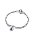 Pandora Birthstone September Eternity Circle Joia Conta Pendente Pulseira Mulher 793125C09