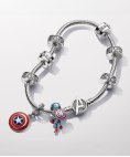 Pandora Marvel The Avengers Captain America Joia Conta Mulher 793129C01