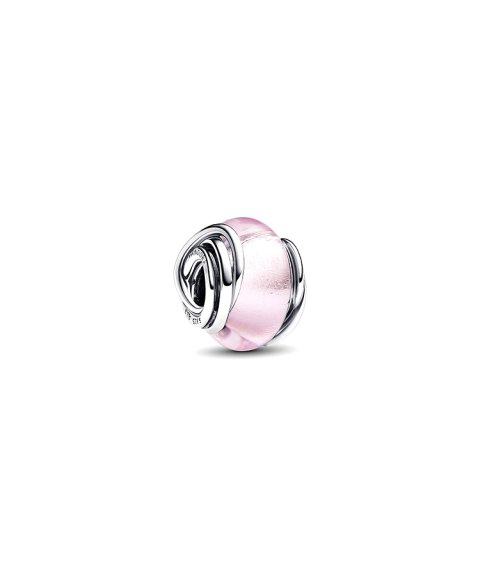 Pandora Encircled Pink Murano Joia Conta Mulher 793241C00