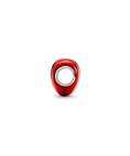Pandora Metallic Red Heart Joia Conta Mulher 793337C02