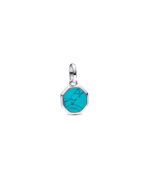 Pandora ME Engravable Mini Medallion Joia Conta Pendente Pulseira Mulher 793388C01