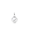 Pandora ME Engravable Mini Medallion Joia Conta Pendente Pulseira Mulher 793388C01