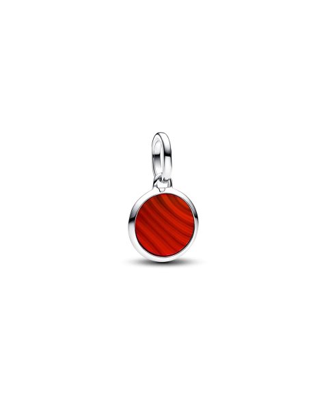 Pandora ME Engravable Mini Medallion Joia Conta Pendente Pulseira Mulher 793389C01