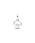 Pandora ME Engravable Mini Medallion Joia Conta Pendente Pulseira Mulher 793389C01