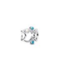 Pandora Openwork Fish Charm Joia Conta Mulher 793819C01