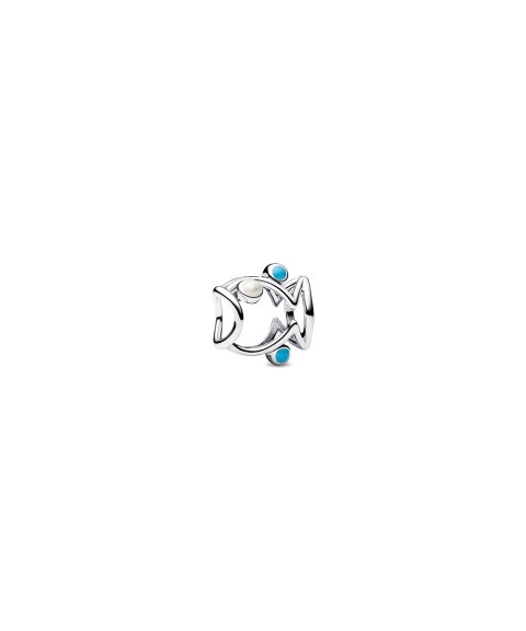 Pandora Openwork Fish Charm Joia Conta Mulher 793819C01