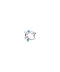 Pandora Openwork Fish Charm Joia Conta Mulher 793819C01