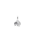 Pandora ME Elephant Mini Joia Conta Pendente Pulseira Mulher 793858C01