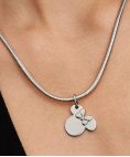 Pandora Disney Minnie Mouse Engravable Joia Conta Pendente Pulseira Mulher 793993C00