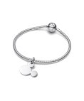 Pandora Disney Mickey Mouse Engravable Joia Conta Pendente Pulseira Mulher 793994C00
