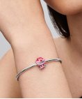Pandora Disney Alice in Wonderland Cheshire Cat Joia Conta Mulher 794025C01