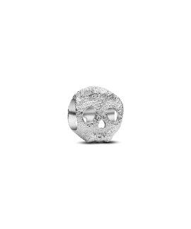 Pandora Mini Textured Skull Joia Conta Mulher 794040C00