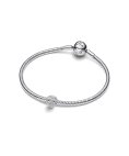 Pandora Mini Textured Skull Joia Conta Mulher 794040C00