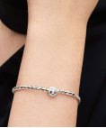 Pandora Mini Textured Skull Joia Conta Mulher 794040C00