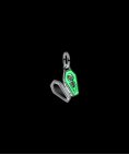 Pandora Openable Glow-in-the-Dark Coffin Joia Conta Pendente Pulseira Mulher 794058C01