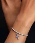 Pandora Cross Joia Conta Pendente Pulseira Cruz Mulher 794063C01