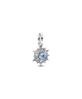 Pandora Disney Frozen Queen Elsa Snowflake Joia Conta Pendente Pulseira Mulher 794209C01