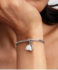 Pandora Snowdrop Flower Joia Conta Pendente Pulseira Mulher 794239C01