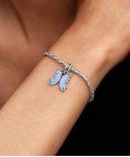 Pandora Splittable Butterfly Joia Conta Pendente Pulseira Mulher 794244C01