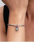 Pandora Holiday Bell Joia Conta Pendente Pulseira Mulher 794246C01