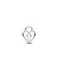 Pandora Openwork Heart Padlock Joia Conta Mulher 794358C00