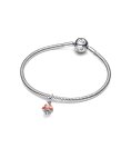 Pandora Glow-in-the-dark Mushroom Joia Conta Pendente Pulseira Mulher 794376C01