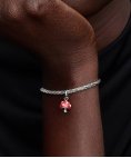 Pandora Glow-in-the-dark Mushroom Joia Conta Pendente Pulseira Mulher 794376C01