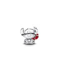 Pandora Disney Stitch with Red Murano Glass Rose Joia Conta Mulher 794378C01