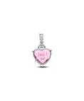 Pandora I Love You Mum Joia Conta Pendente Pulseira Mulher 794464C01