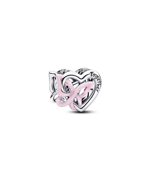 Pandora Entwined Heart and Butterfly Joia Conta Mulher 794475C01