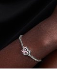 Pandora Entwined Heart and Butterfly Joia Conta Mulher 794475C01
