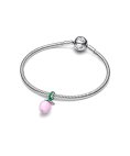 Pandora Murano Pink Apple Joia Conta Pendente Pulseira Mulher 794485C01