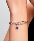 Pandora ME Blue Star Mini Joia Conta Pendente Colar Mulher 794613C01