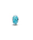 Pandora Turquoise Murano Glass and Glitter Joia Conta Mulher 794701C01
