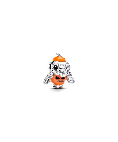 Pandora Disney Stitch Halloween Pumpkin Joia Conta Mulher 794730C01