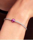 Pandora Mini Pink Mushroom Joia Conta Mulher 794906C01